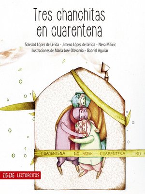 cover image of Tres chanchitas en cuarentena